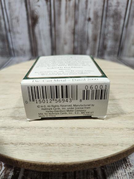 2000 Hallmark Keepsake Ornament 1962 Duo-Glide Harley-Davidson Miniature - Picture 4 of 9